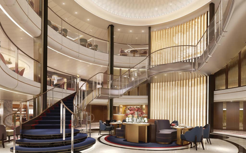 Queen Anne's new Grand Lobby (rendering).