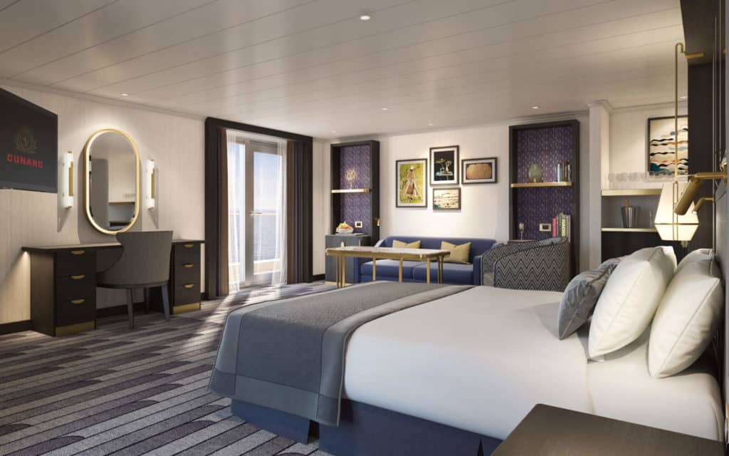Spacious Queens Suites will be a haven of tranquility on Queens Anne (rendering).
