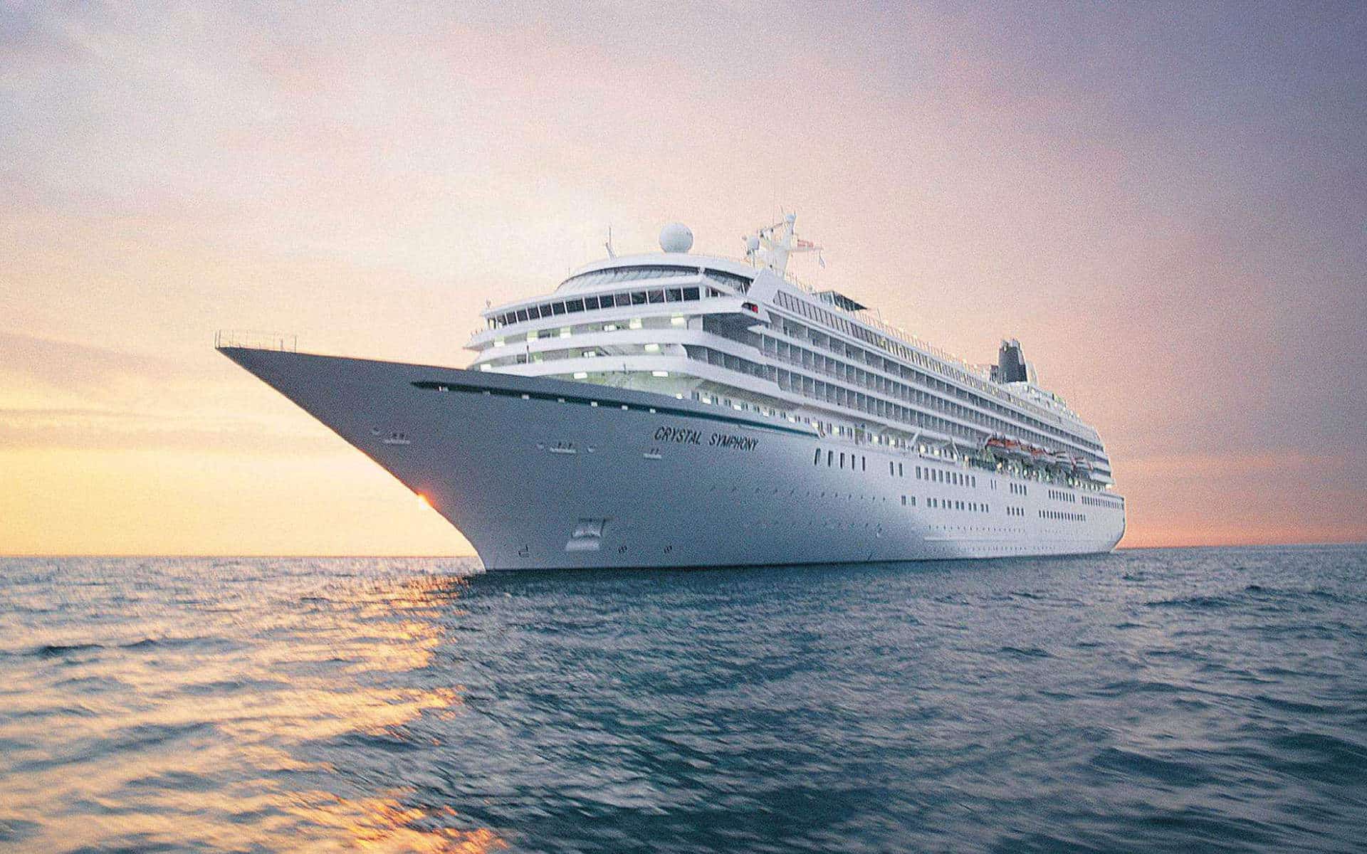 The Crystal Symphony cruise ship, sold to Crystal Cruises buyer the A&K Travel Group.