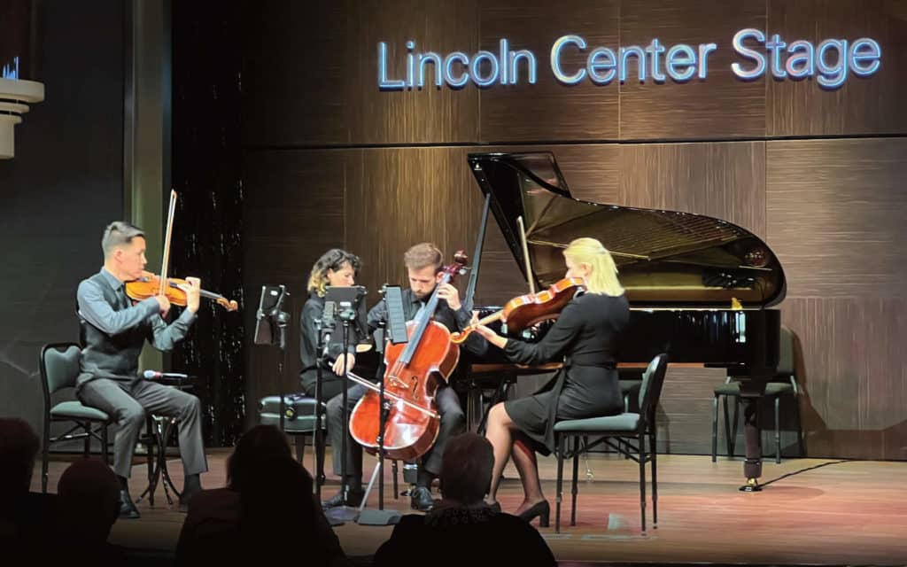 Rotterdam's resident quartet perform on the Lincoln Center Stage.
