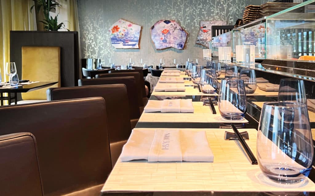 The Nami Sushi restaurant on Rotterdam.