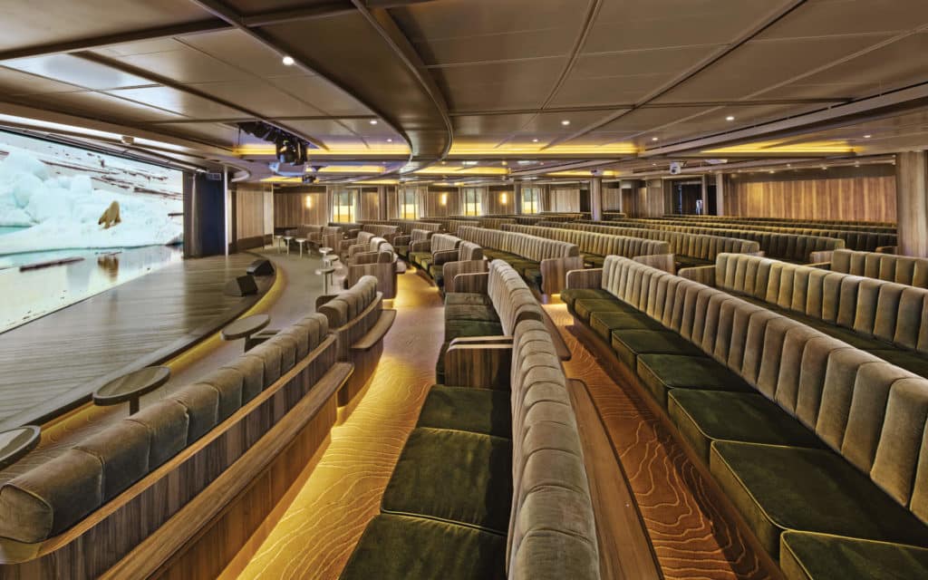 The Discovery Center on Seabourn Venture.