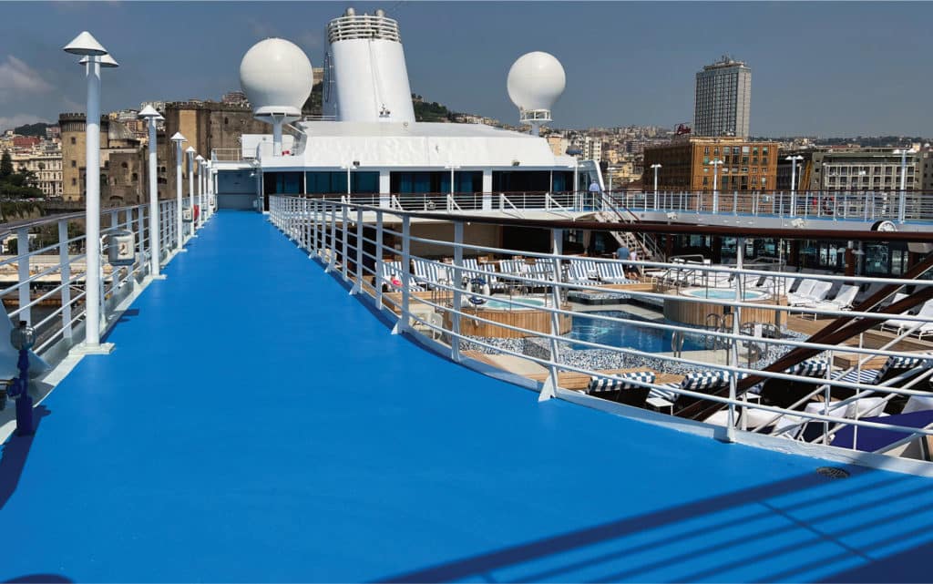 The Nautica jogging track.