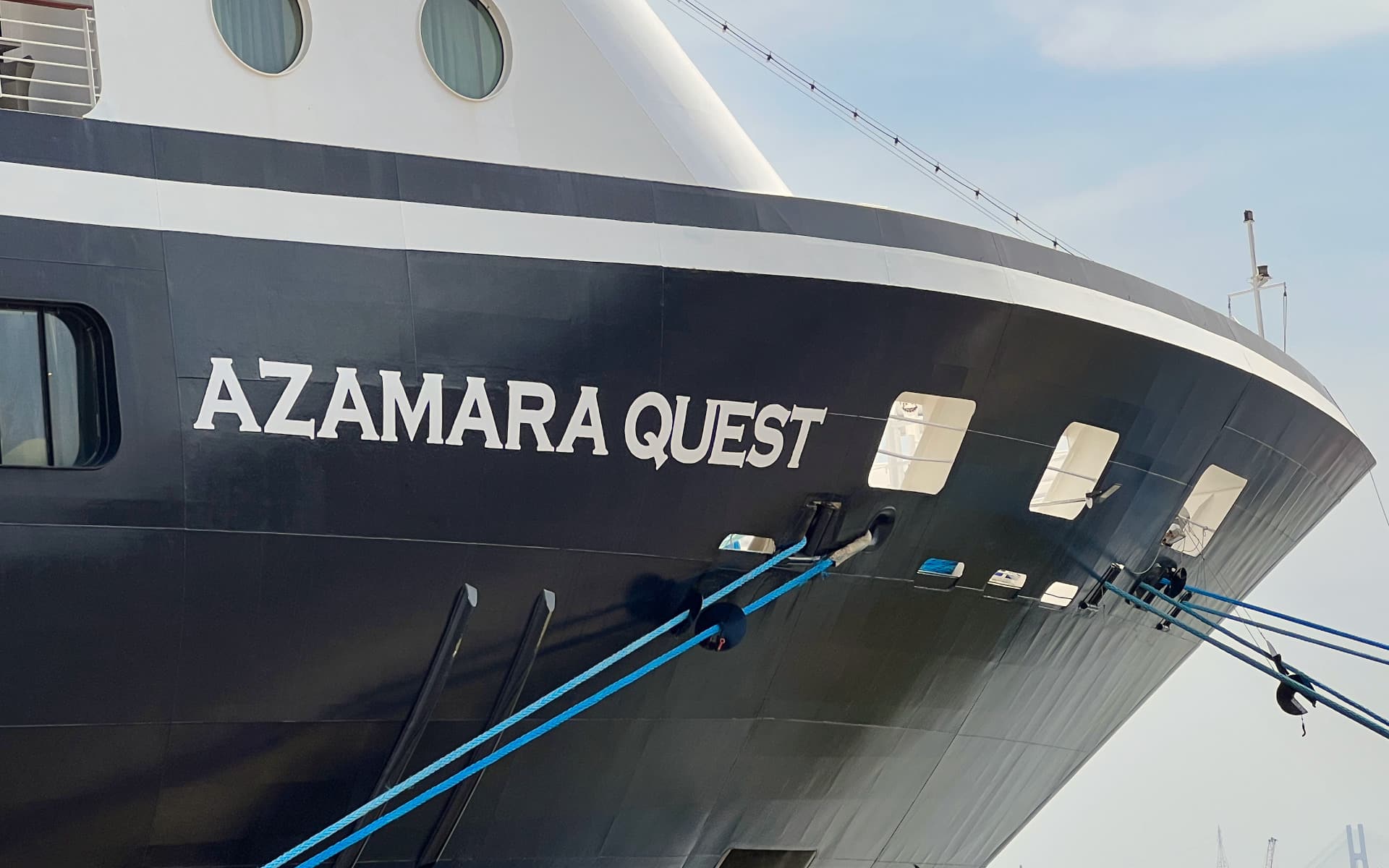 The Azamara Quest cruise ship.