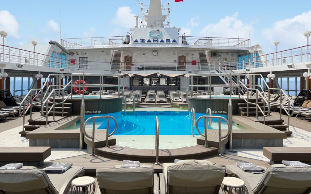 The Azamara Quest pool.