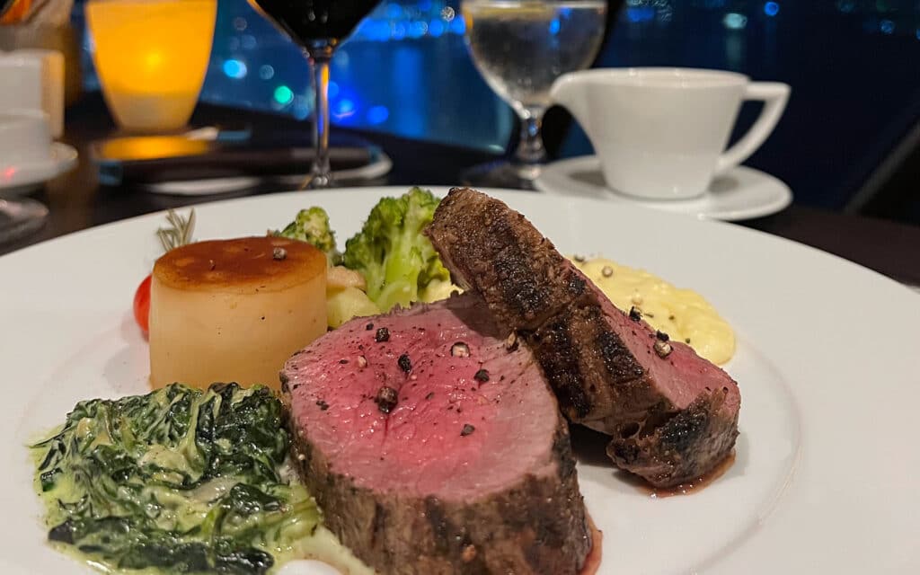 Chateaubriand as served in Prime C on Azamara Quest.