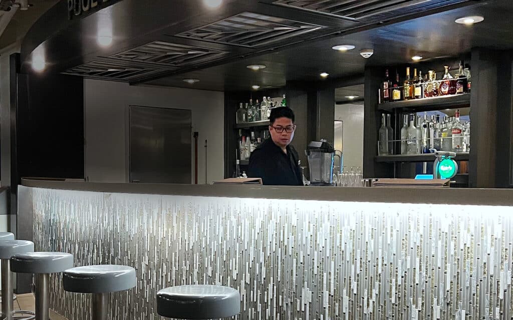 The Pool Bar on Azamara Quest.