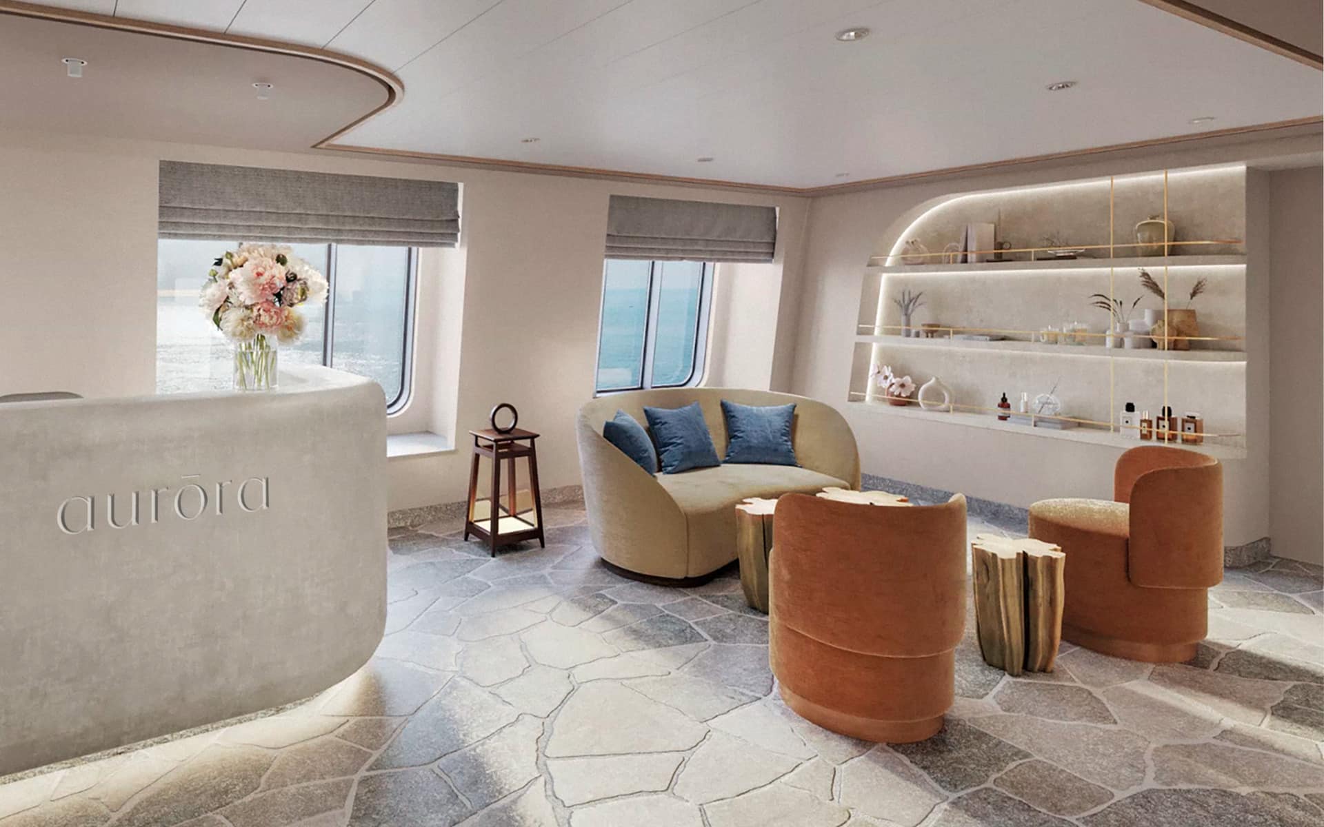 The new spa on Crystal Cruises will be called Aurōra.
