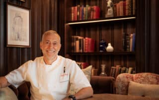 Michelin-starred chef Michel Roux Jr. has partnered with Cunard to develope new menus.