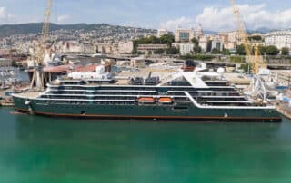 Seabourn Pursuit in the T. Mariotti Shipyard.