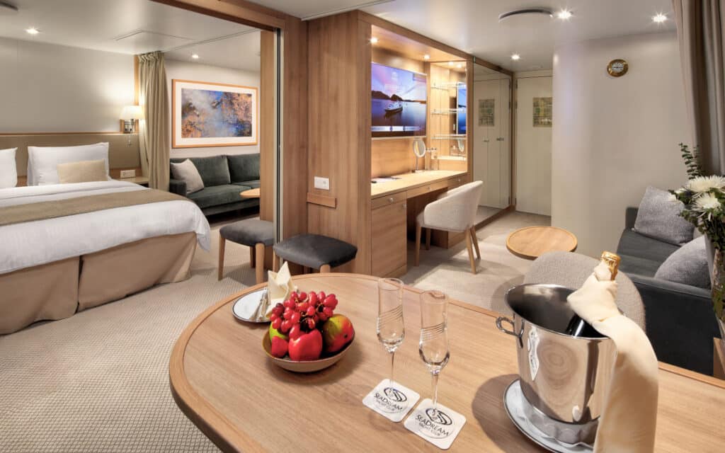Accommodation on Sea Dream Yacht Club vessels.
