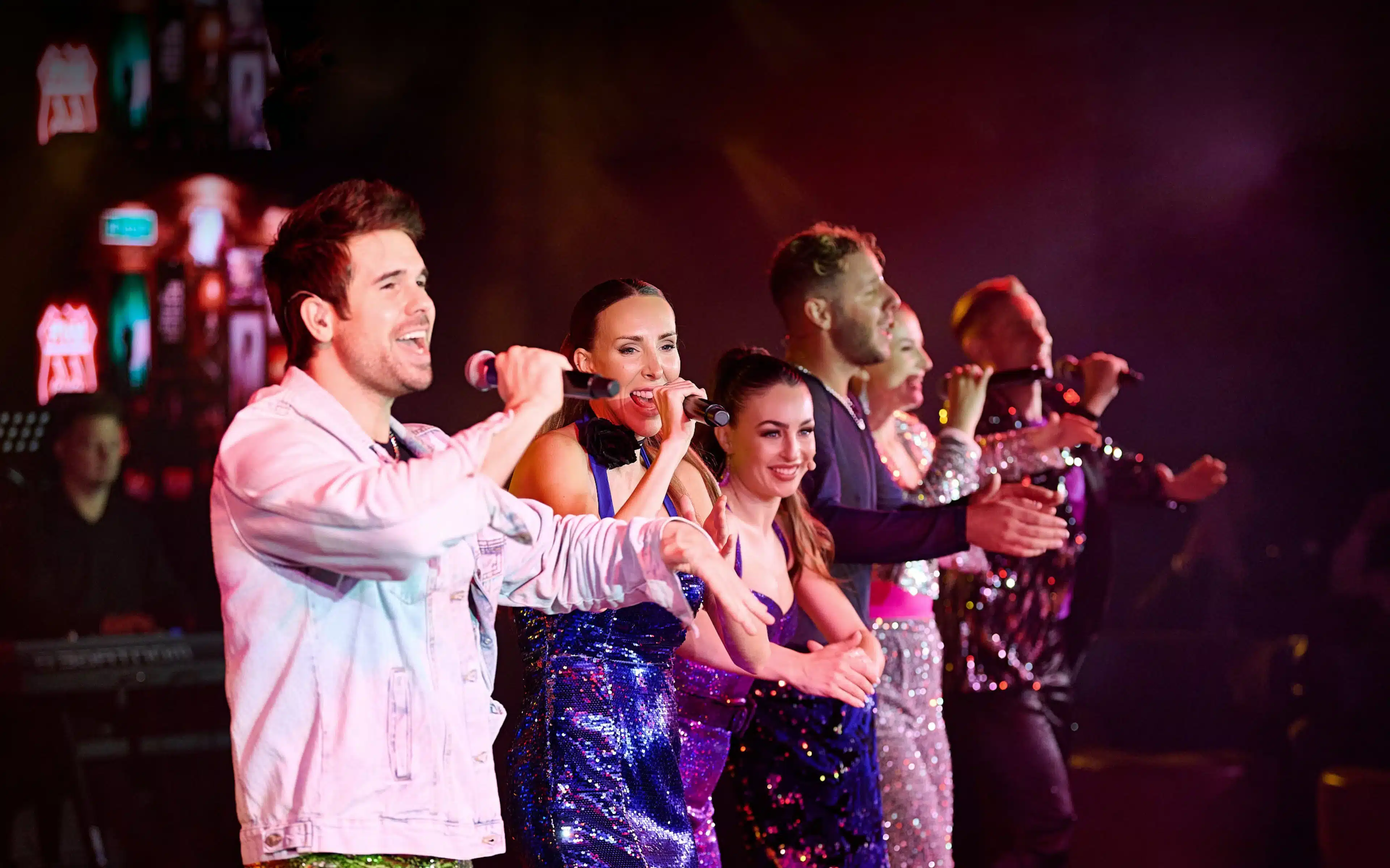The Seabourn cast perform in "Better Together".