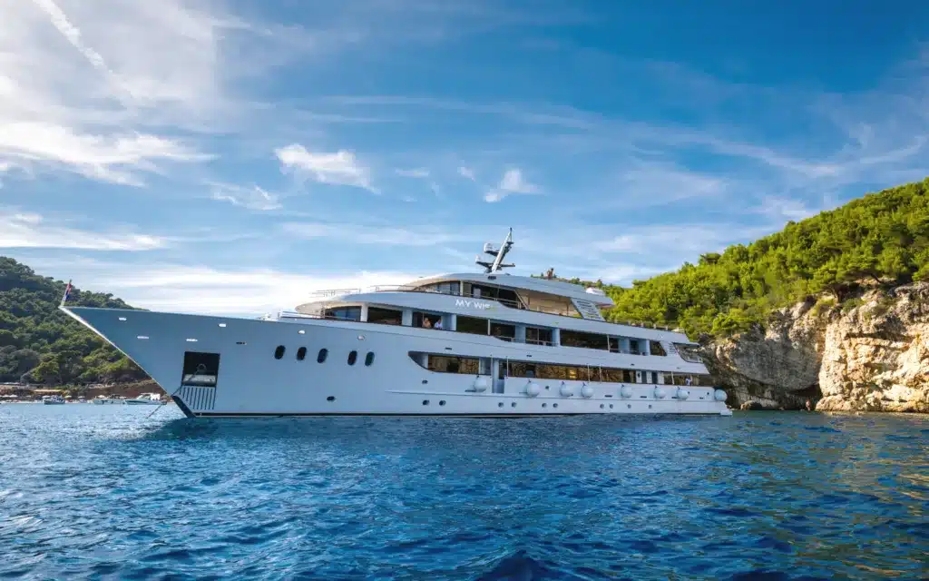 The MV My Wish cruiser operated by Unforgettable Croatia.