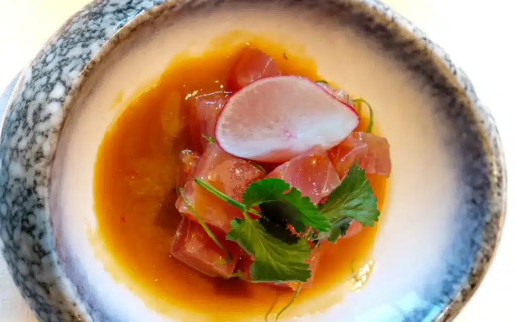 Ceviche Nikkei (Credit: @adrienfoodinparis)