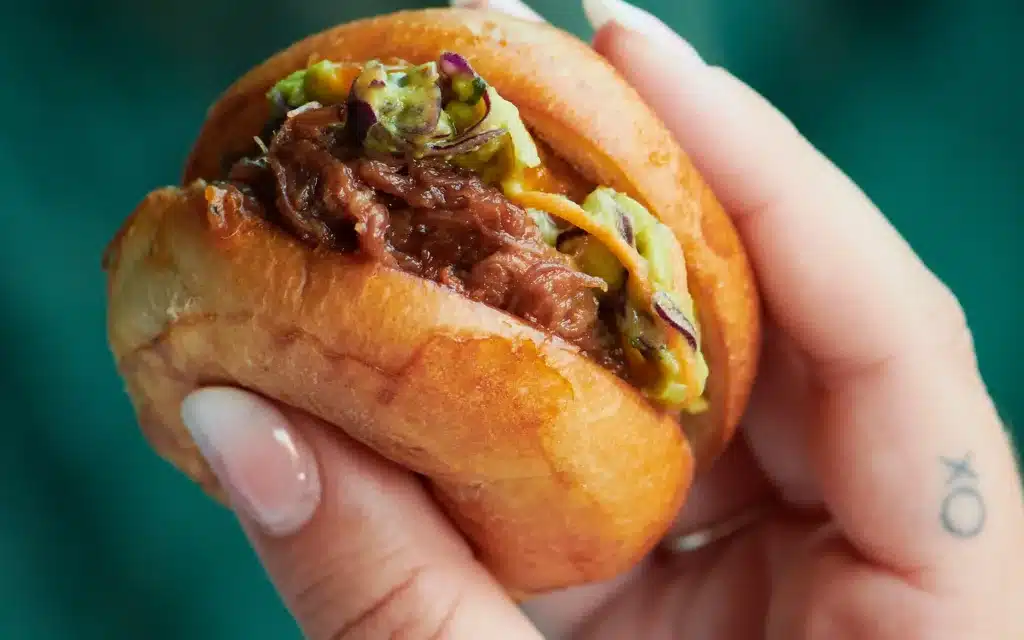 A Beefar burger.