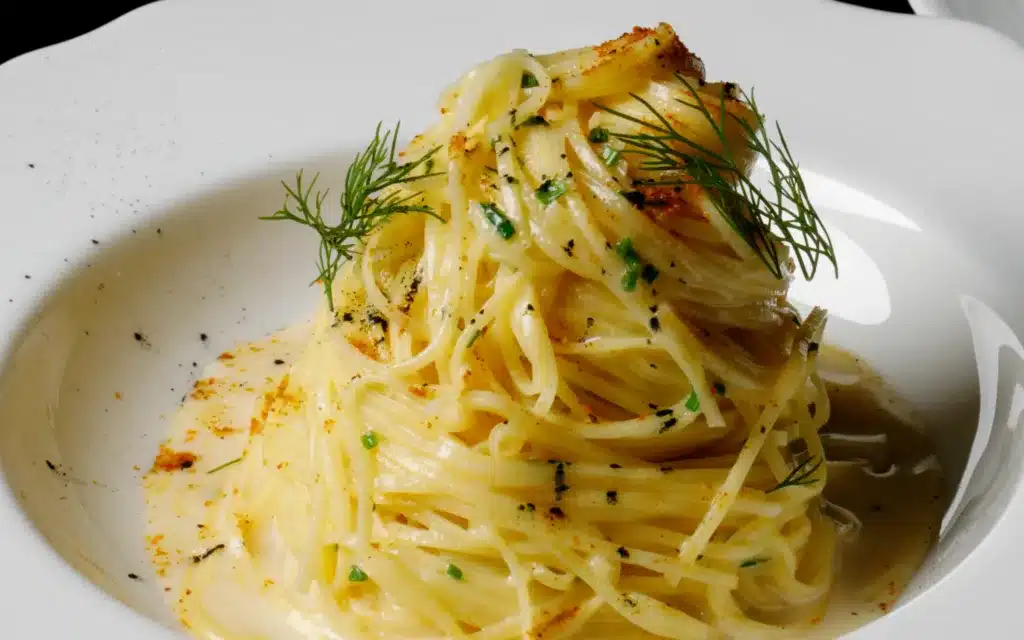 Tagliolini al Flumo.