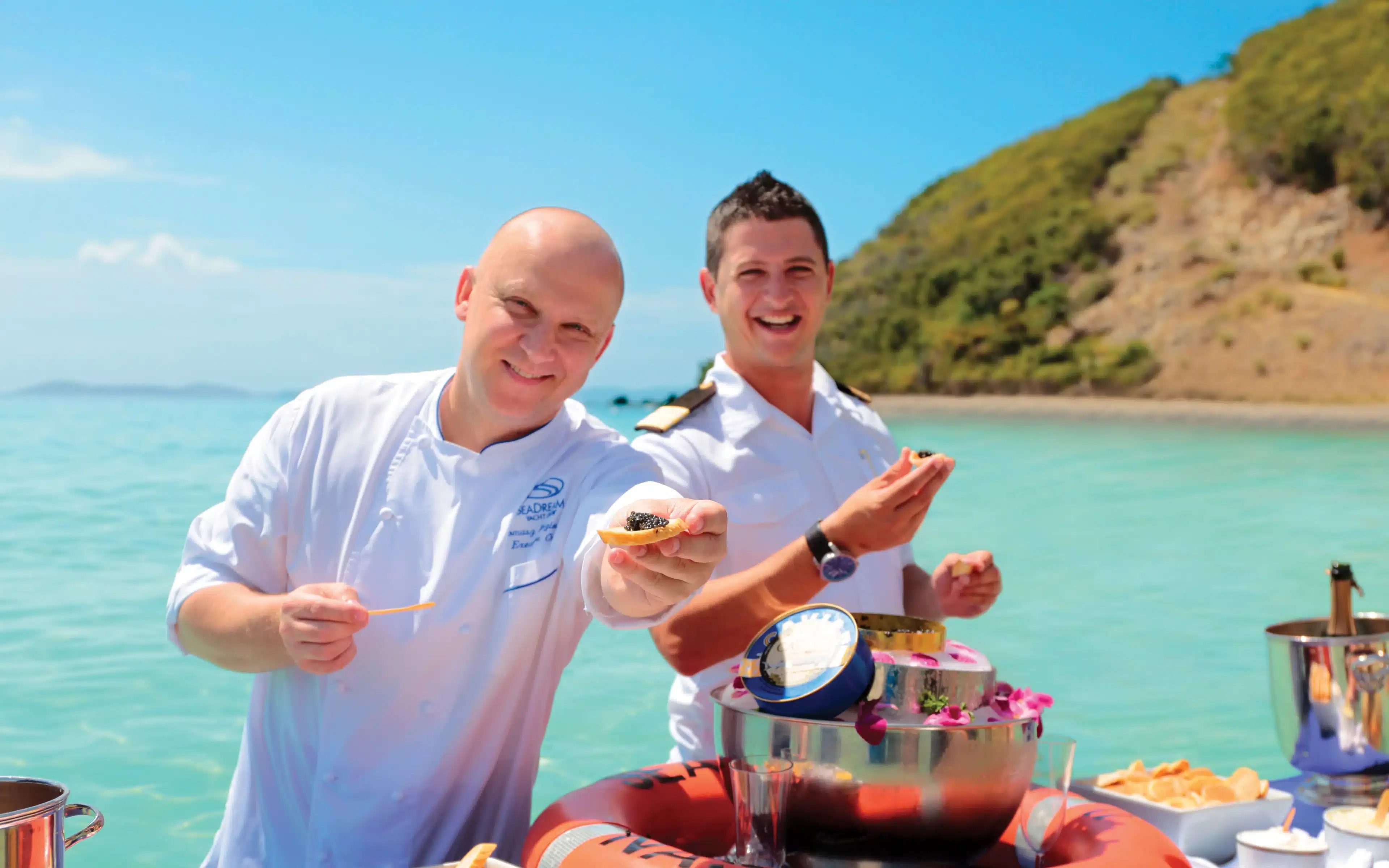 SeaDream’s signature Caviar Splash.