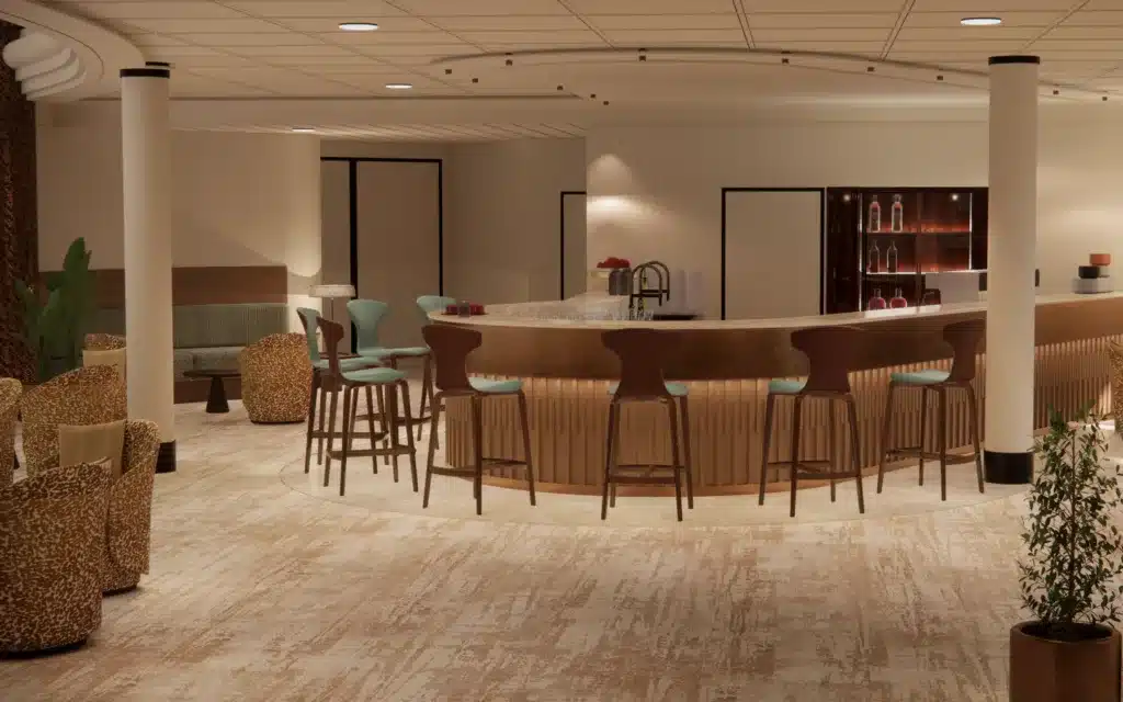 The Crystal Cover bar on Crystal Serenity