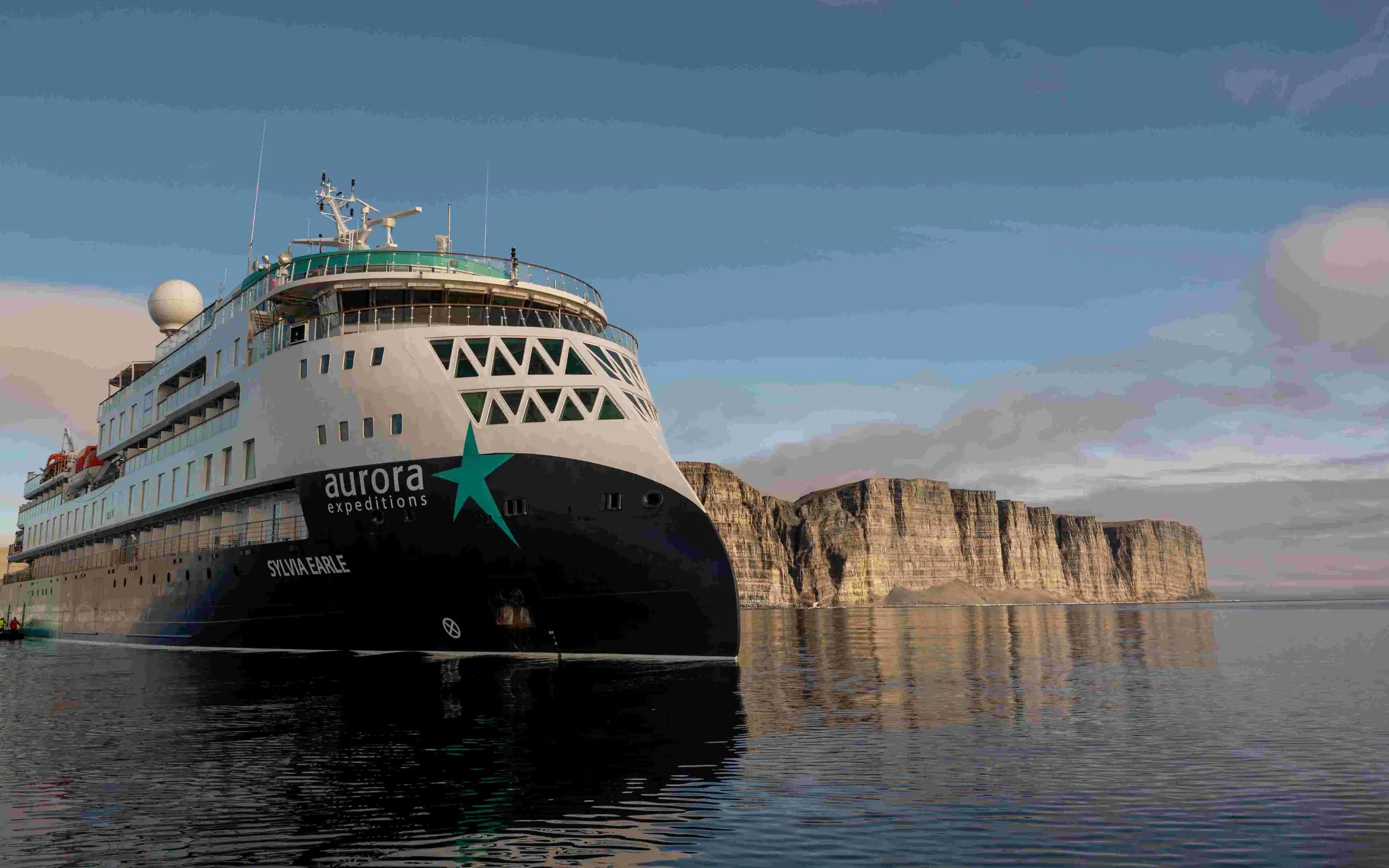 Aurora Expeditions's Sylvia Earle transits the Northwest Passage.