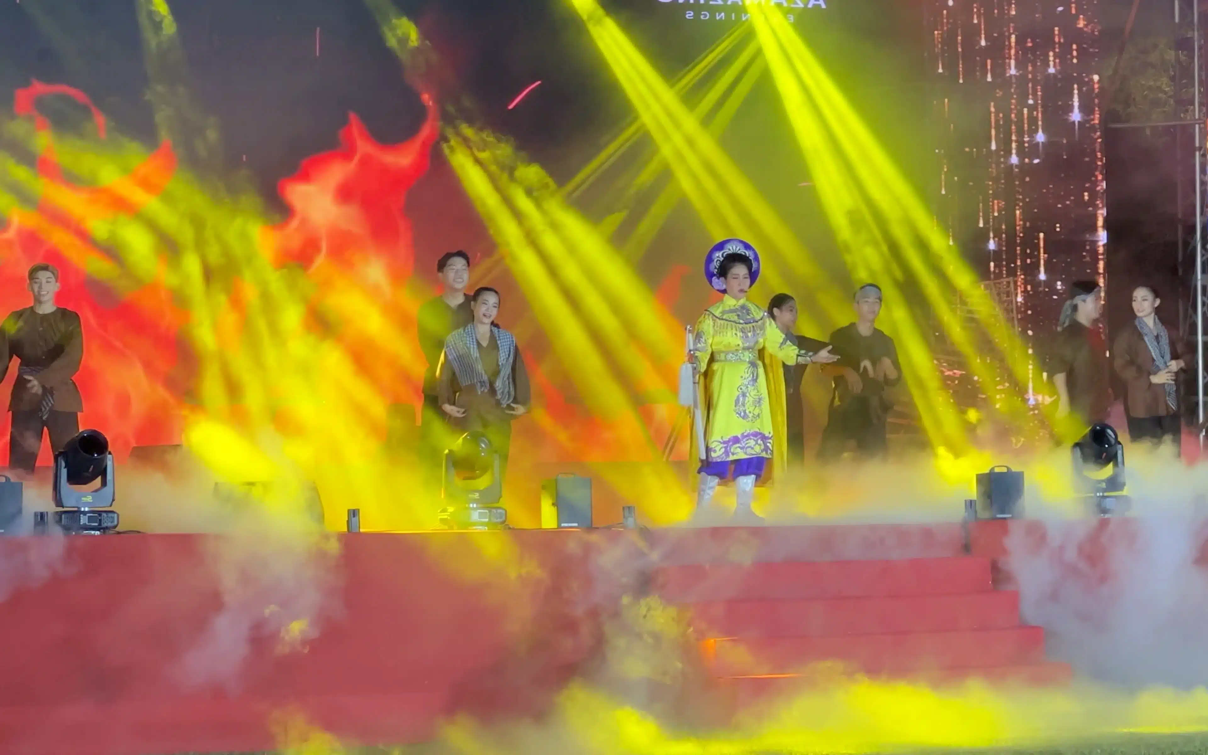 A performance in Binh Quoi Village Ho Chi Minh City, Vietnam.