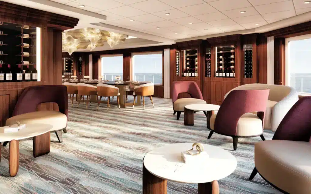 The new Chef’s Table restaurant.