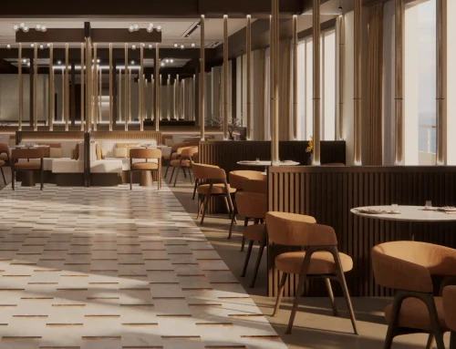 The Bistro on Crystal Grace sets a new standard for shipboard café culture